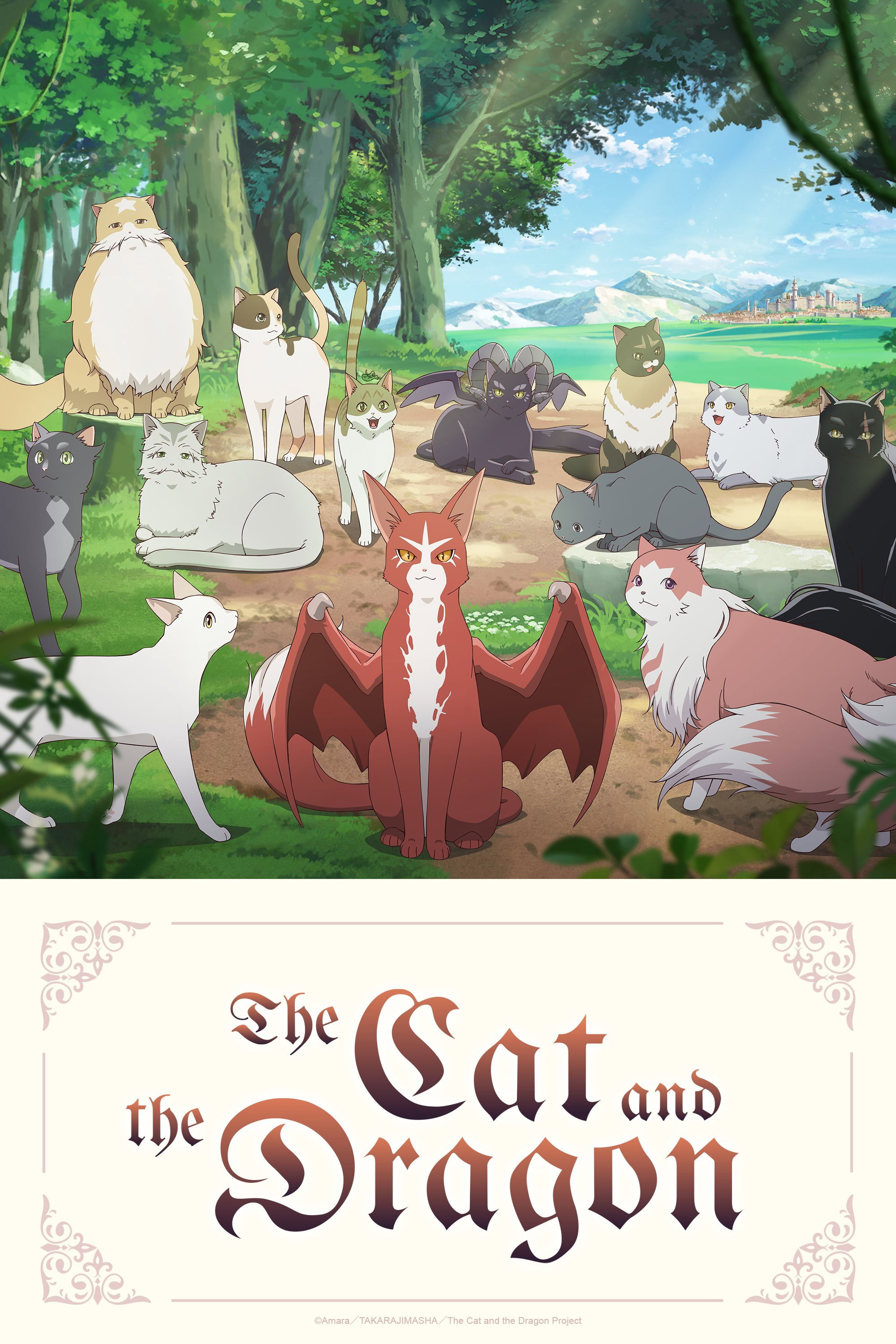 Cats and Dragon